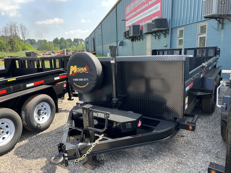 2025 Miska 6 Ton Contractor Dump Trailer
